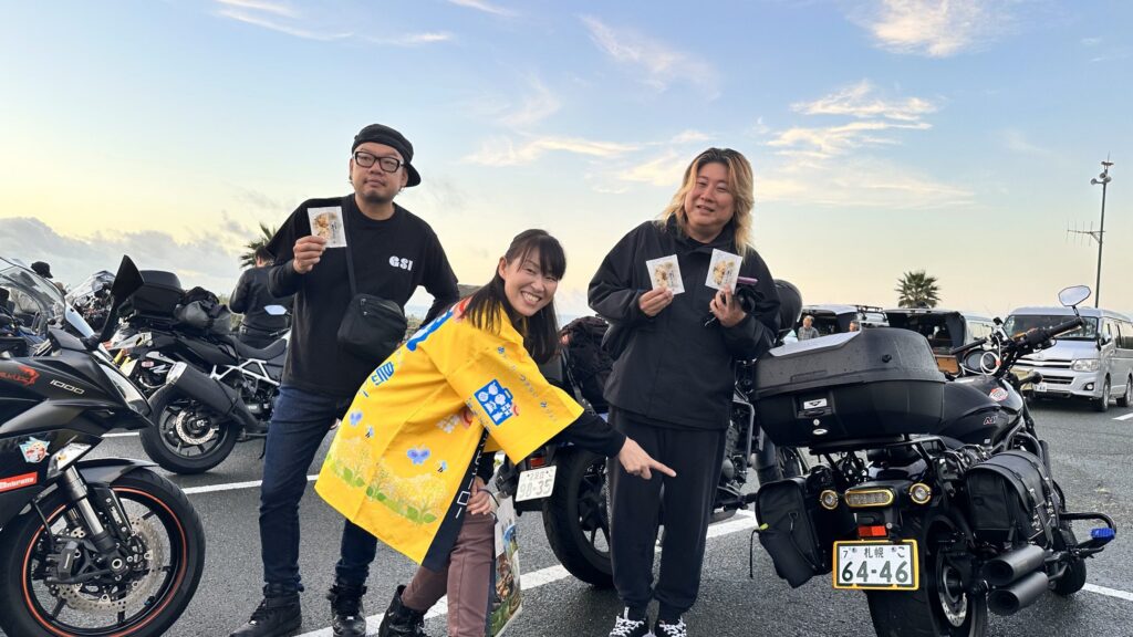 伊良湖岬のPR女子